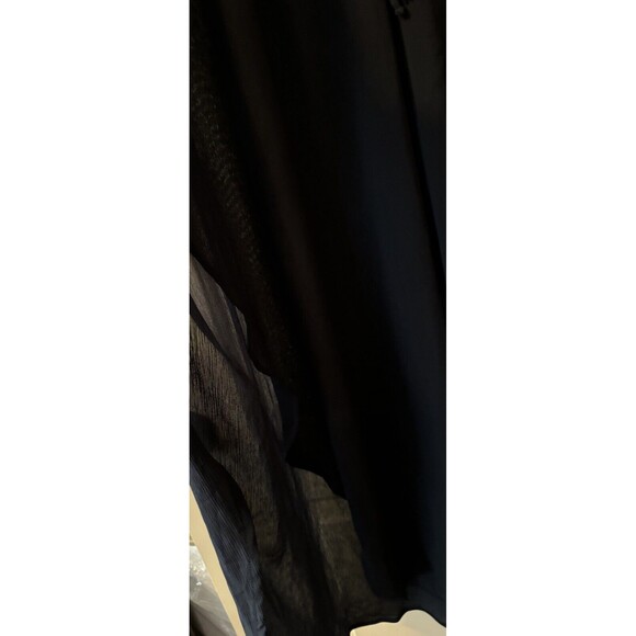 Woman Plus Size Vacation Cover Up Black Pants Time and Tru Size 2X 20w-22w NWT - Picture 3 of 7